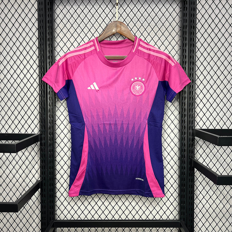 Camisa Seleção Alemanha Feminina 2024 Adidas - Rosa