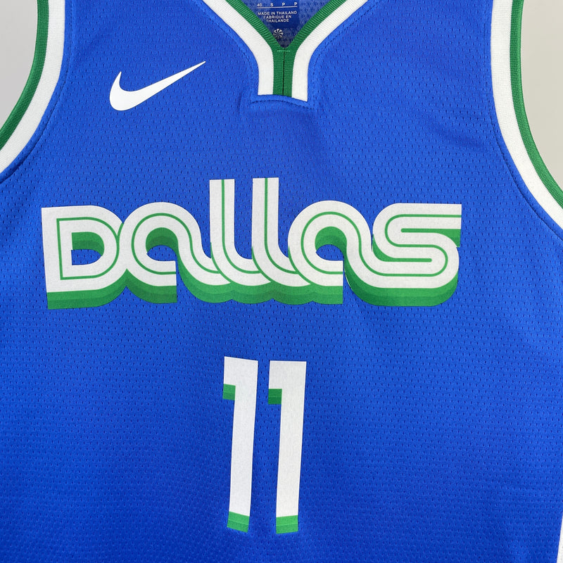 Regata Dallas Mavericks City 2023 Masculina - Azul