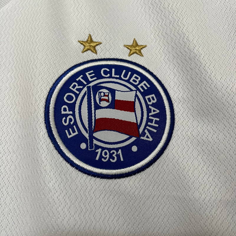 Camisa Bahia Feminina 2024 Esquadrão - Branca