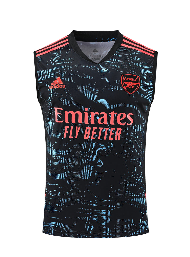 Kit Treino Arsenal 2023/24 Adidas - Preto