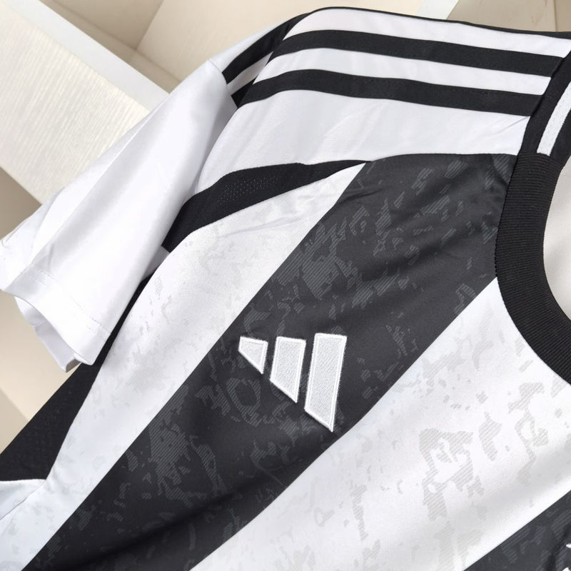 Camisa Juventus 24/25 Adidas - Branca e Preto