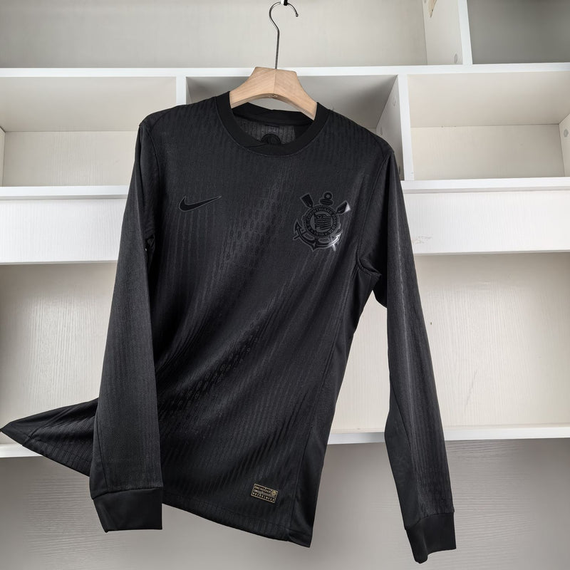 Camisa Corinthians Manga longa 2024 Nike - Preto