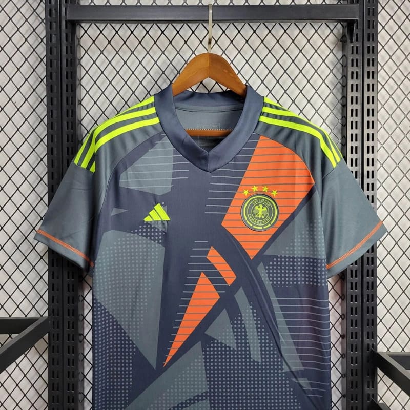 Camisa Seleção Alemanha Goleiro 2024 Adidas - Cinza