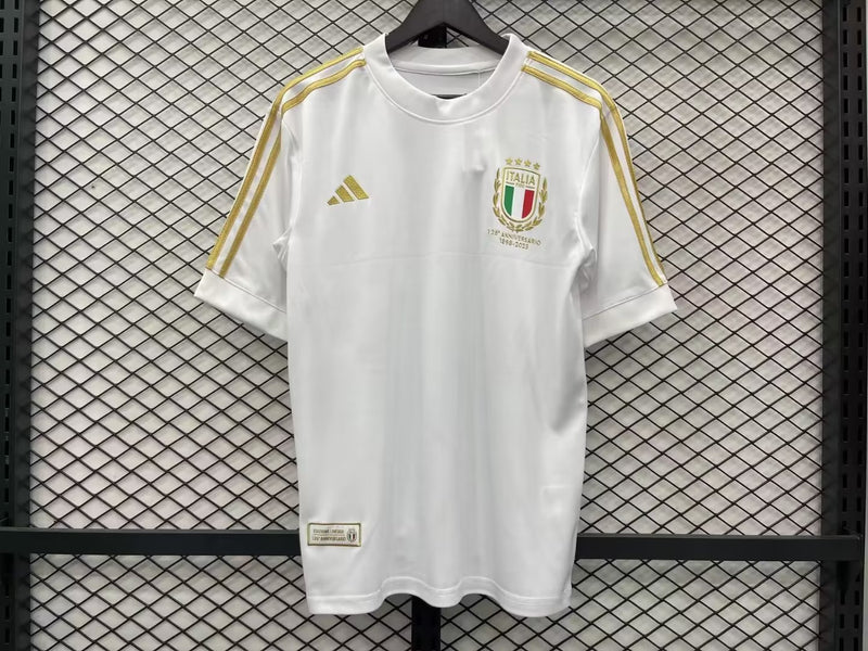 Camisa Seleção Itália especial de aniversário 125 anos Adidas - Branca