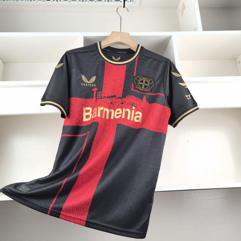 Camisa Bayer Leverkusen 24/25 Castore - Preto