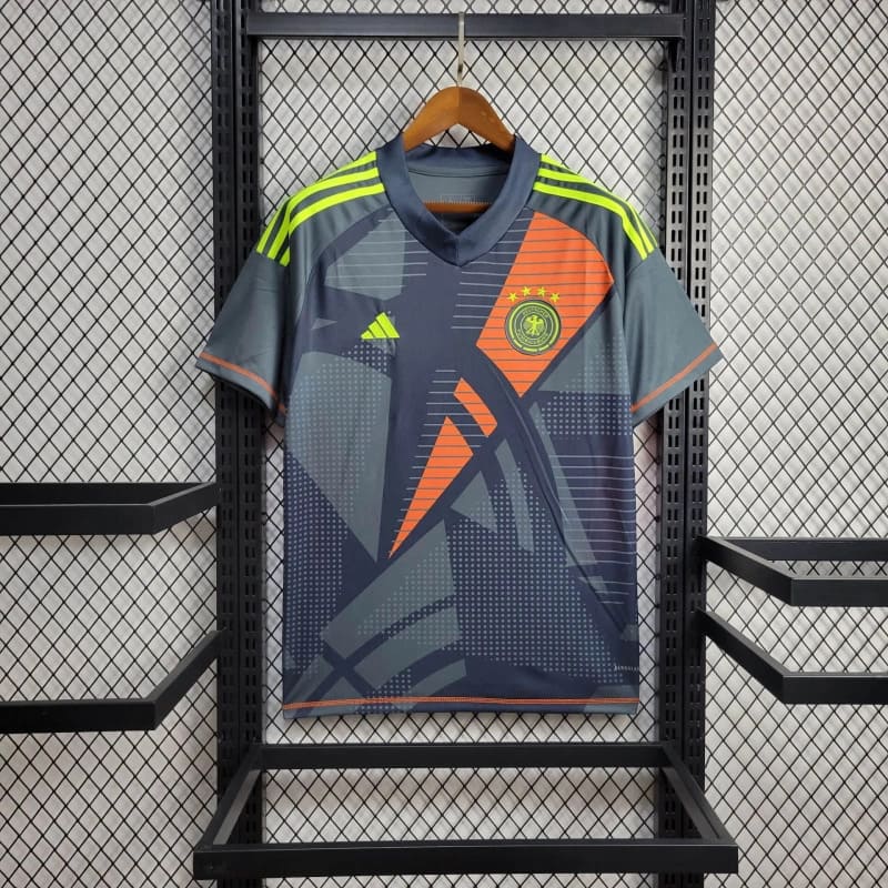 Camisa Seleção Alemanha Goleiro 2024 Adidas - Cinza