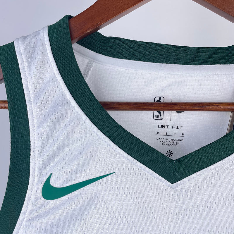 Regata Milwaukee Bucks Masculina 2023 - Branca