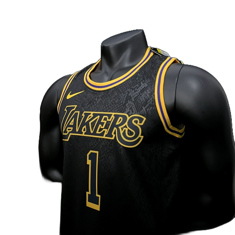 Regata Los Angeles Lakers 2022/23 Masculina - Preta