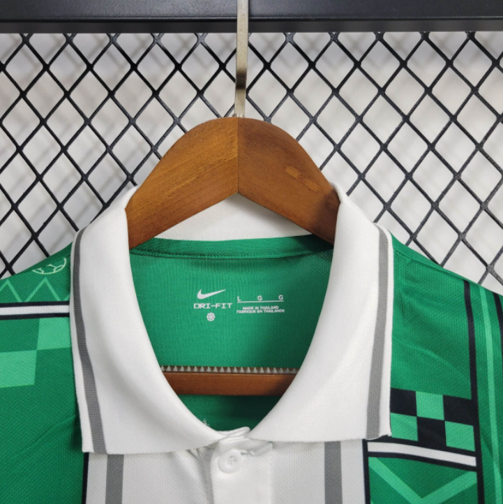 Camisa seleção Nigéria 2024 Nike - Branco e verde