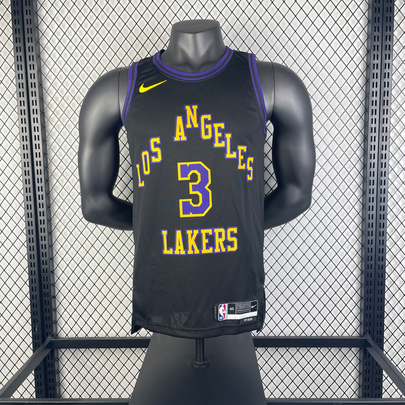 Regata Los Angeles Lakers City 2024 Masculina - Preto