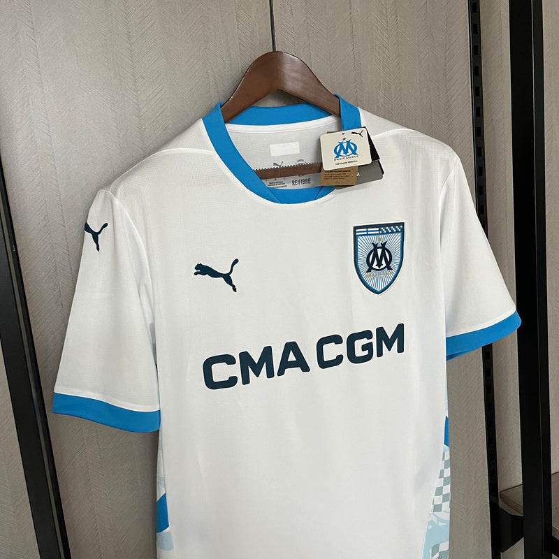 Camisa Olympique de Marselha 24/25 Puma - Branca