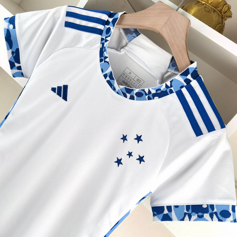 Camisa Cruzeiro Feminina 2024 Adidas - Azul