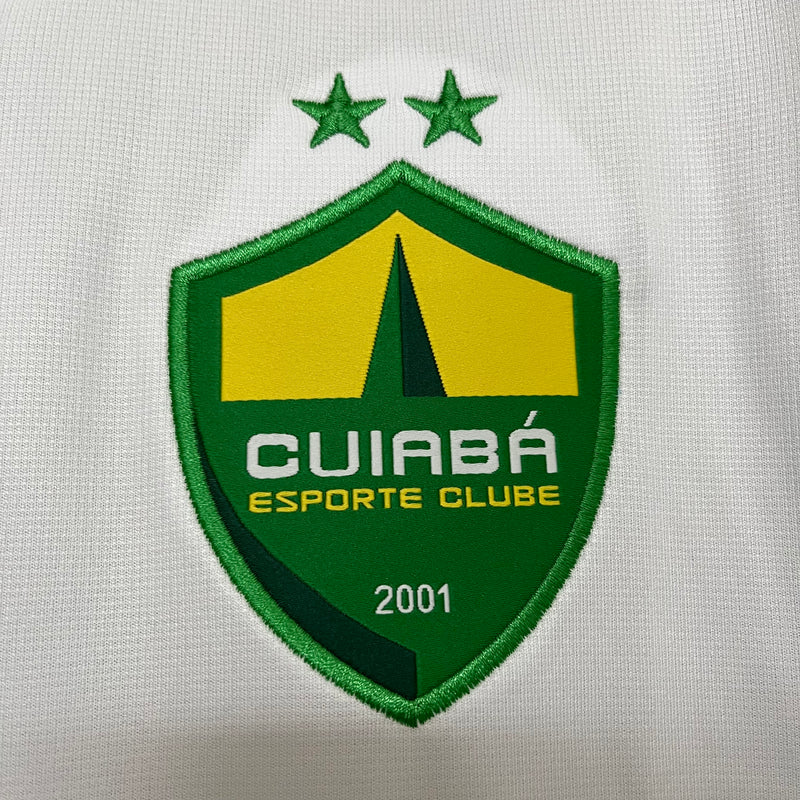 Camisa Cuiabá [Com Patrocínio] 2024 Kappa - Branca