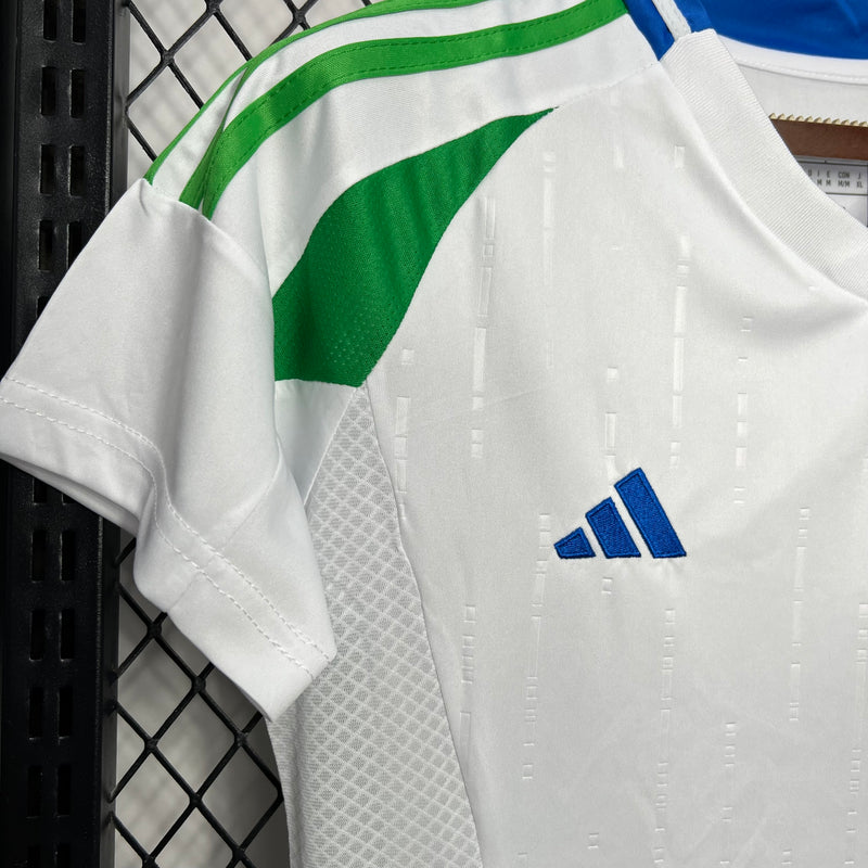 Camisa Seleção Itália Feminina 2024 Adidas - Branca