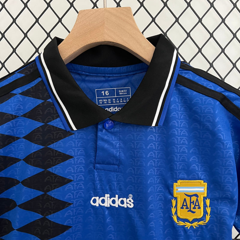 Kit Infantil Argentina 1994 Adidas - Azul