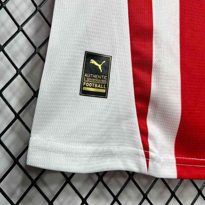 Camisa Chivas Guadalajara Feminina 2024 Puma - Vermelha e Branca