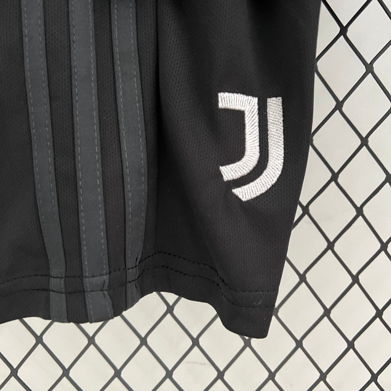 Kit Infantil Juventus III 23/24 Adidas - Preto