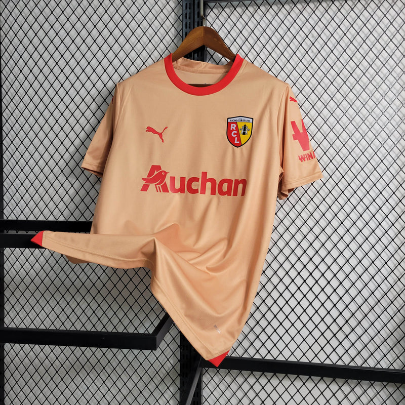 Camisa Lens Champions League 23/24 Puma - Dourada