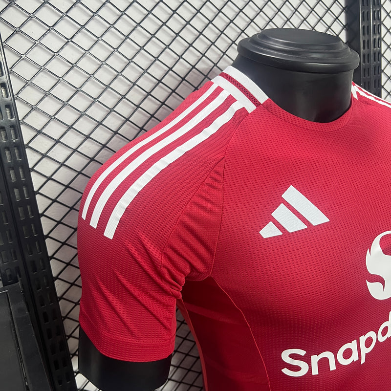 Camisa Manchester United I 24/25 - Adidas - Masculino Jogador