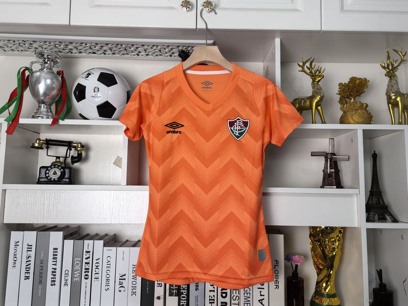 Camisa Fluminense Feminina 2024 Umbro - Laranja