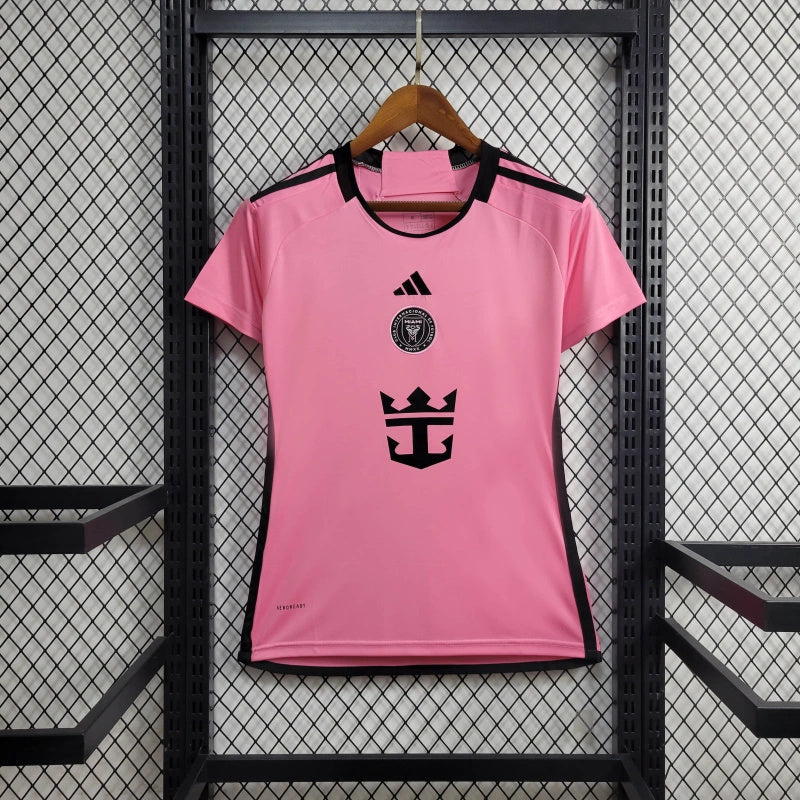 Camisa Inter Miami Feminina 2024 Adidas - Rosa