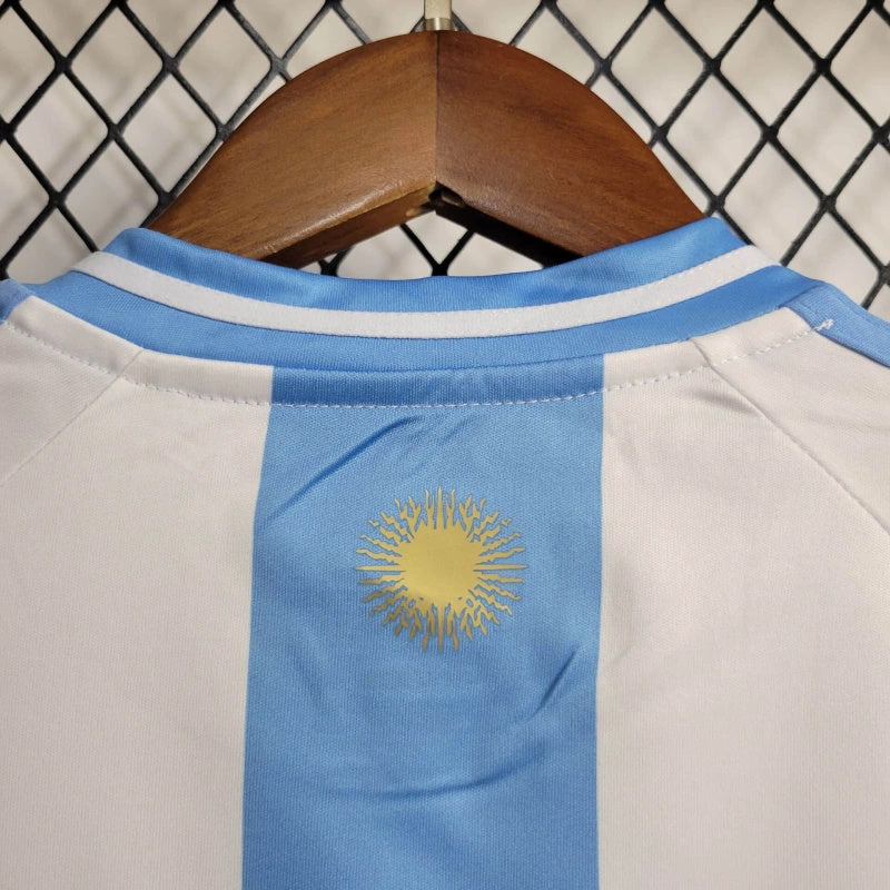 Kit Infantil Seleção Argentina 2024 Adidas - Azul e Branco