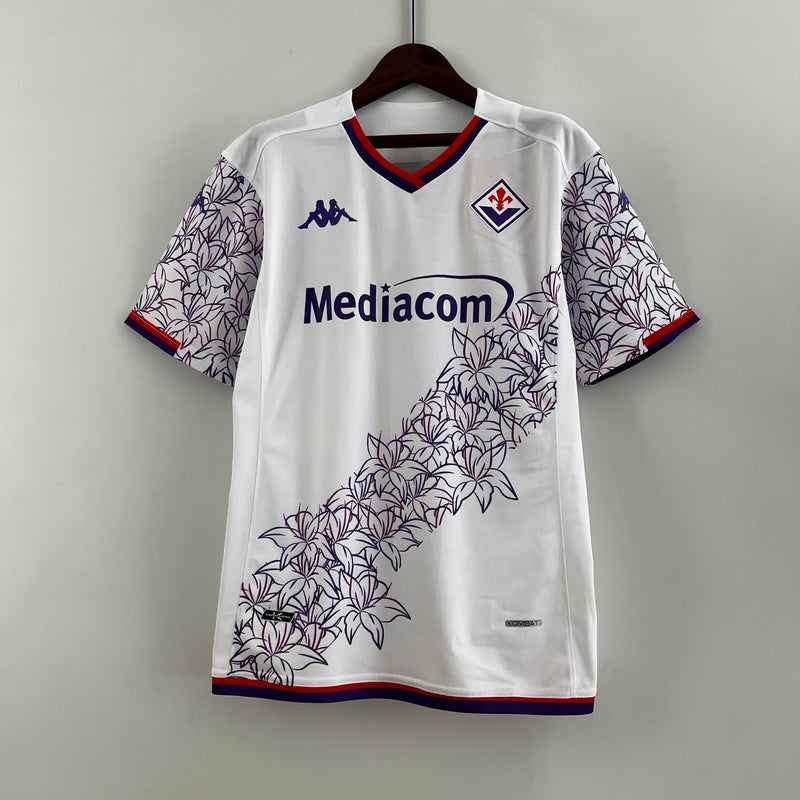 Camisa Fiorentina II 23/24 Kappa - Branco