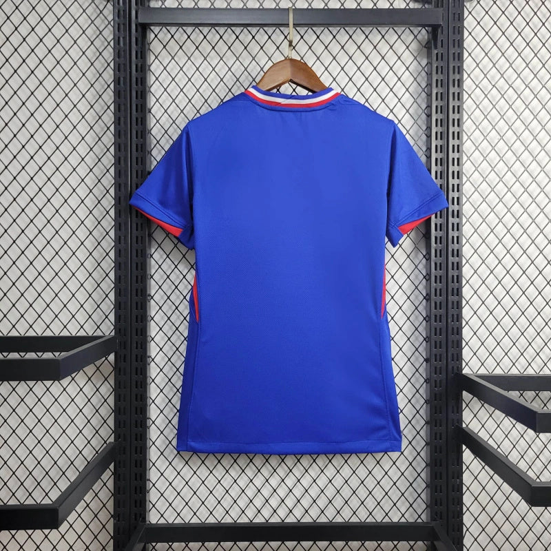 Camisa Seleção França Feminina 2024 Nike - Azul