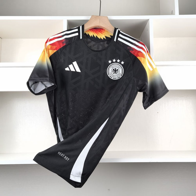 Camisa Seleção Alemanha 24/25 Pré Jogo Euro Adidas - Preta