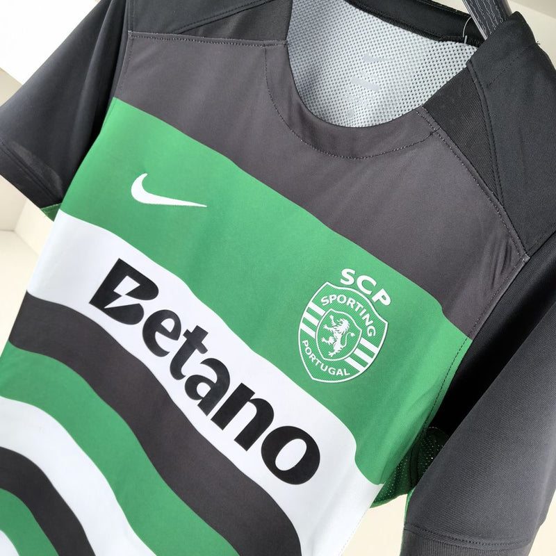 Camisa Sporting CP 24/25 Nike -  Verde e Preta