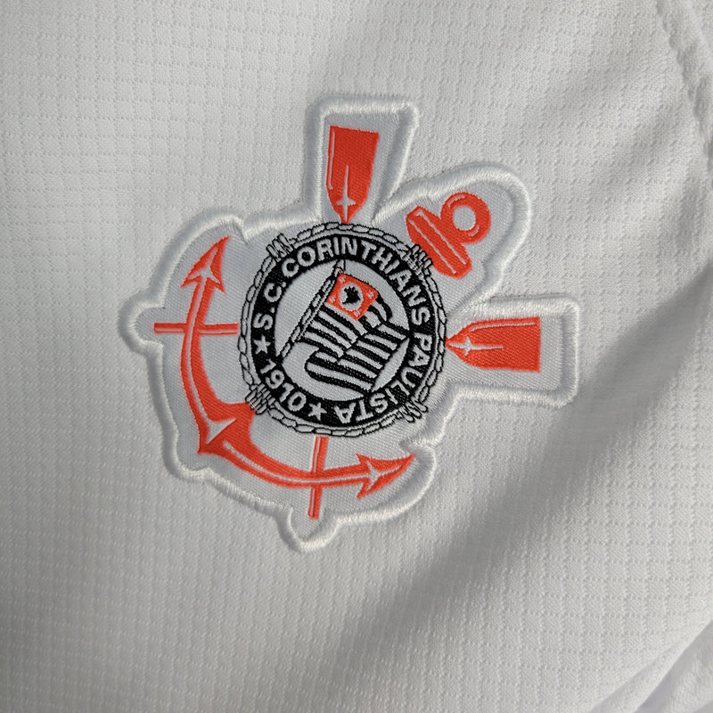 Kit Infantil Corinthians I 23/24 Nike - Branco