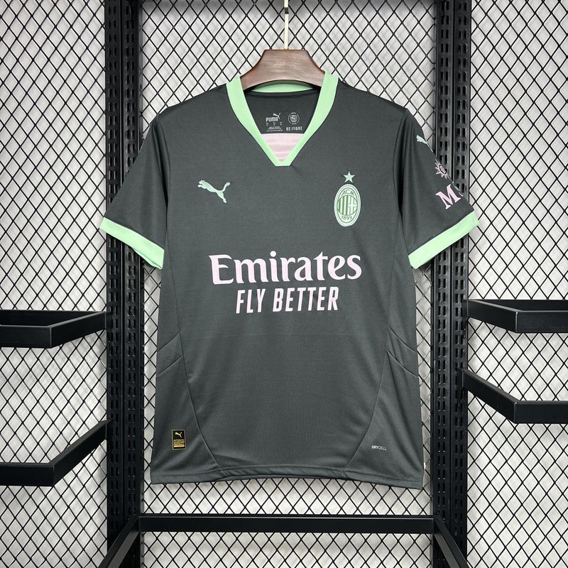 Camisa Milan 24/25 Puma - Preta