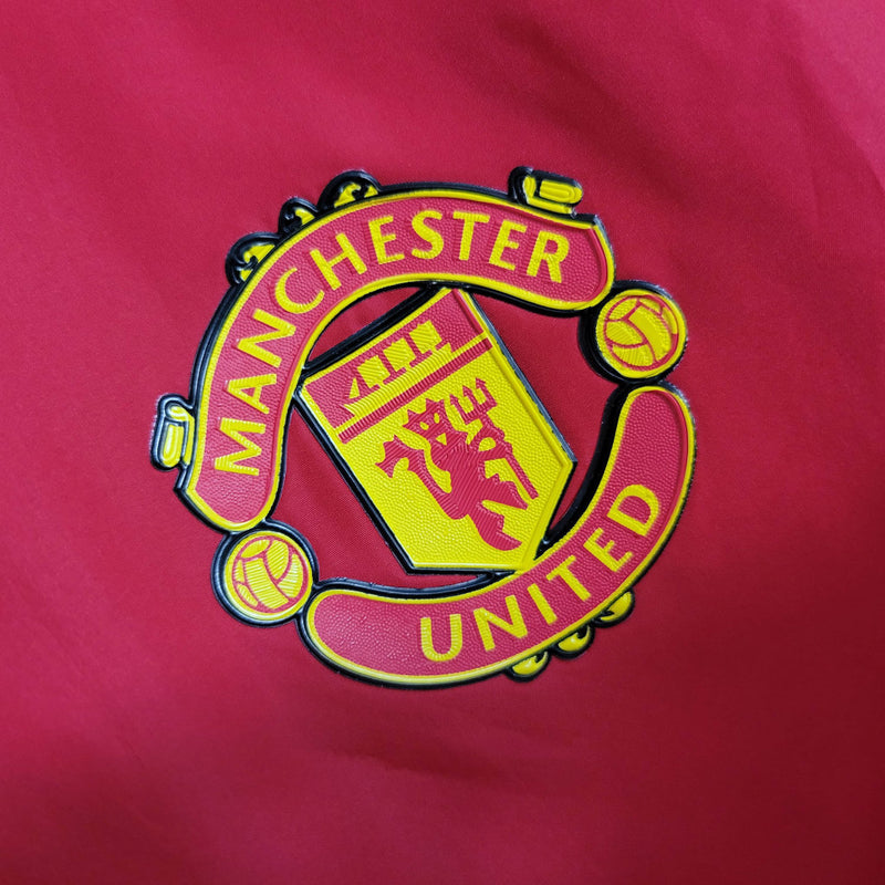 Corta-vento Manchester United 23/24 Adidas - Vermelho