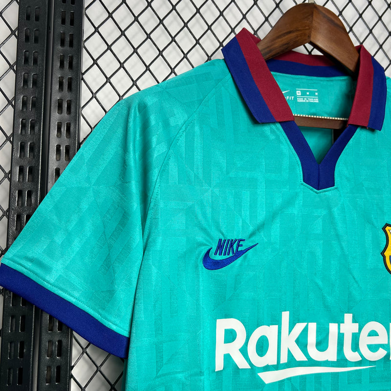 Camisa Barcelona Retrô 2019/20 Nike - Azul