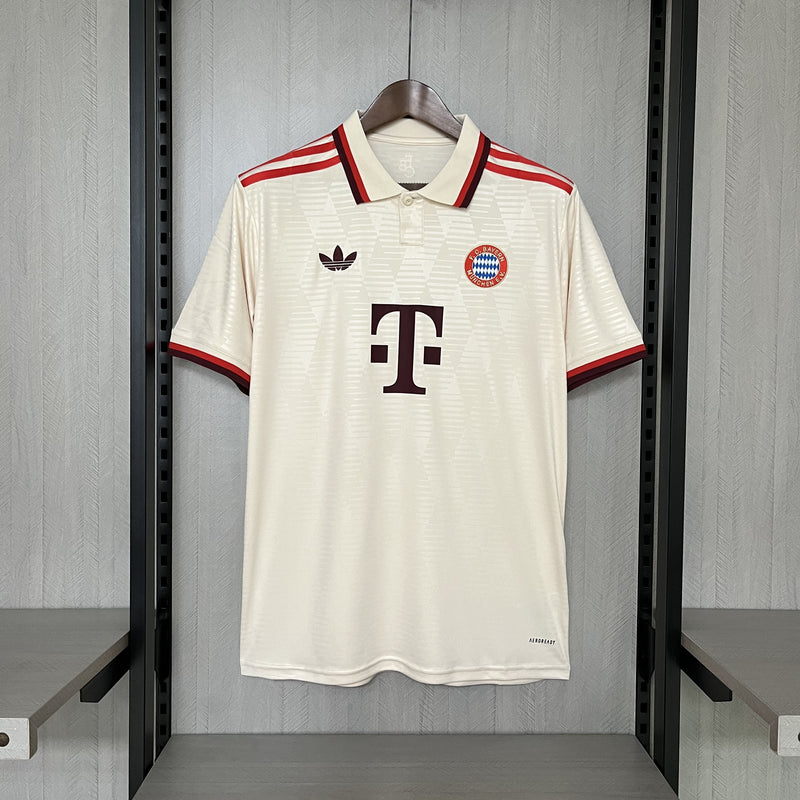 Camisa Bayern de Munique 24/25 Adidas - Bege