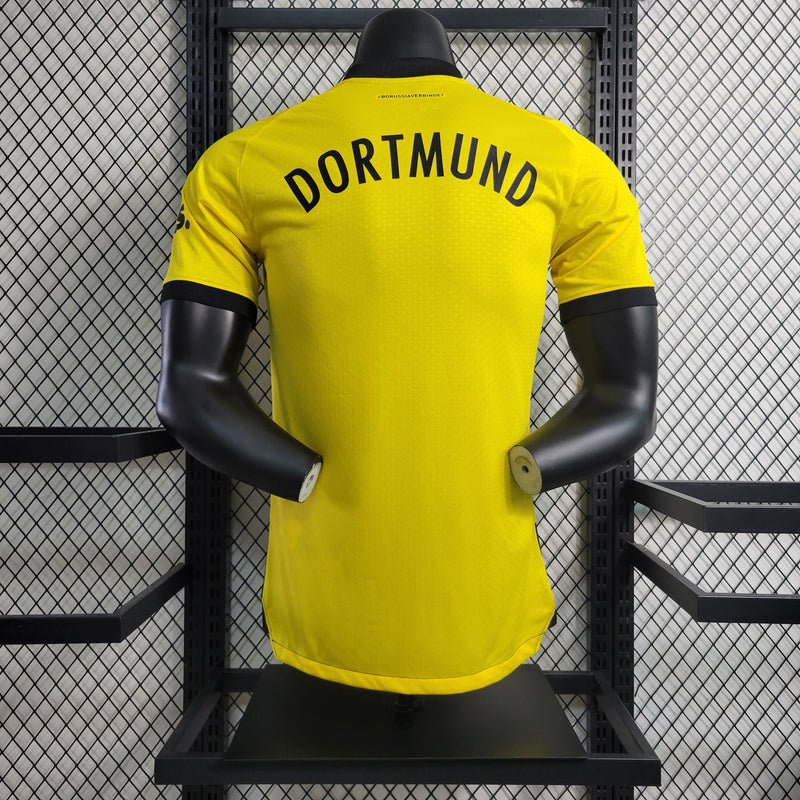 Camisa Borussia Dortmund I 23/24 - Amarela - Puma - Jogador