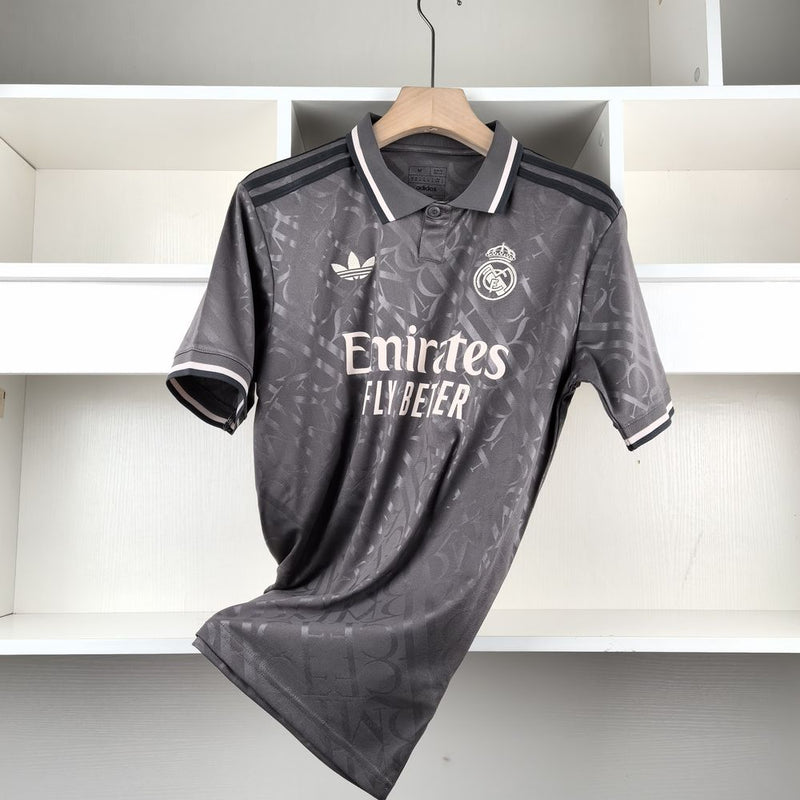 Camisa Real Madri 24/25 Adidas - Cinza