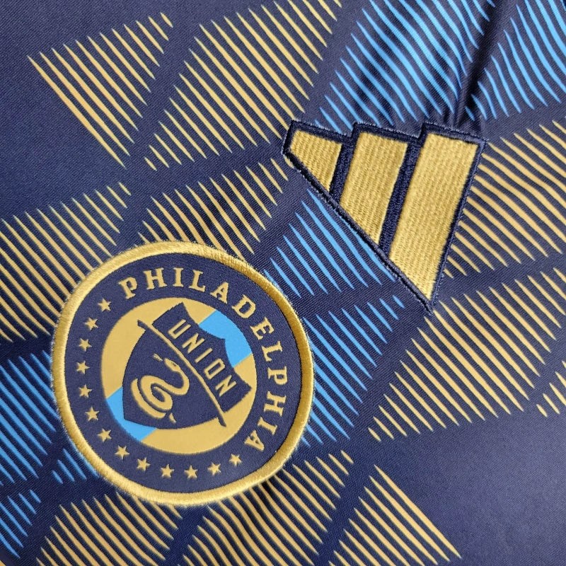 Camisa Philadelphia Union 2024 Adidas - Azul