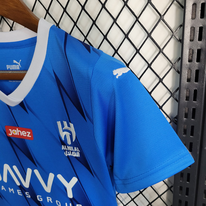 Kit Infantil Al Hilal I 23/24 Puma - Azul