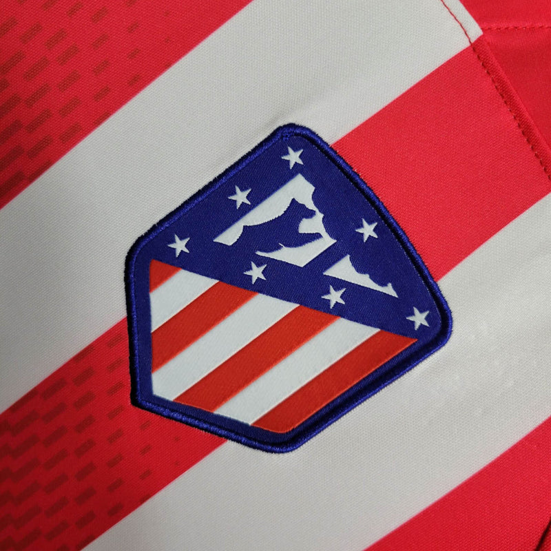 Camisa Atlético de Madrid I 23/24 Nike - Vermelha e Branca