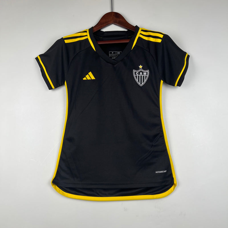 Camisa Feminina Atlético MG III 23/24 Adidas - Preta