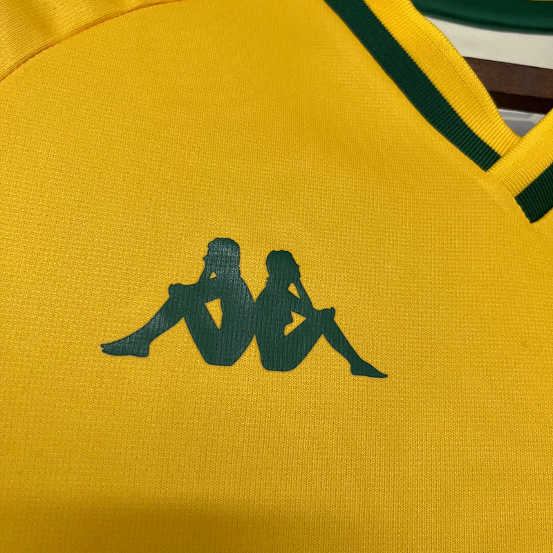 Camisa Cuiabá [Com Patrocínio] 2024 Kappa - Amarela