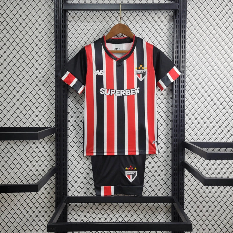 Kit Infantil São Paulo 2024 New Balance - Tricolor