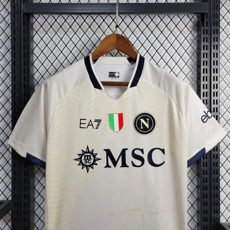 Camisa Napoli 23/24 EA7 - Bege