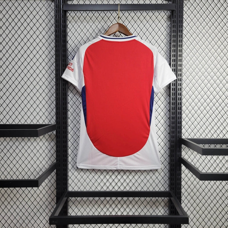 Camisa Arsenal Feminina 24/25 Adidas - Vermelha