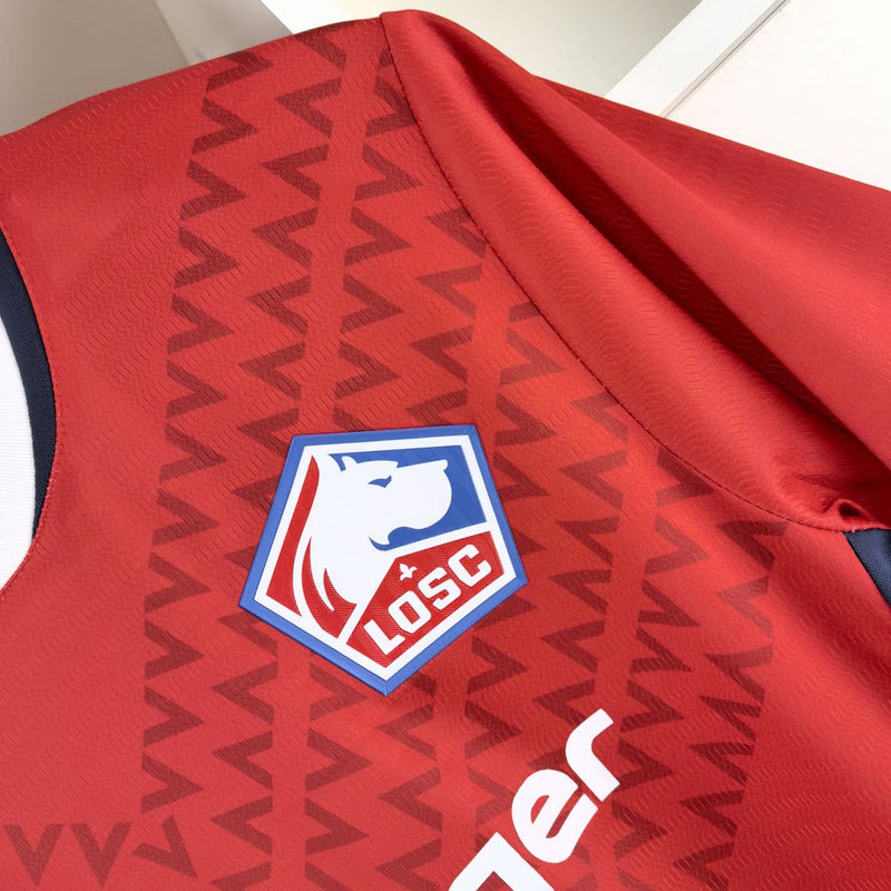 Camisa Lille OSC 24/25 New Balance - Vermelha