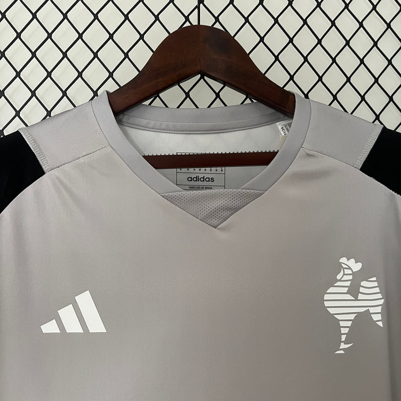 Camisa Atlético MG 2024 Treino Adidas - Cinza