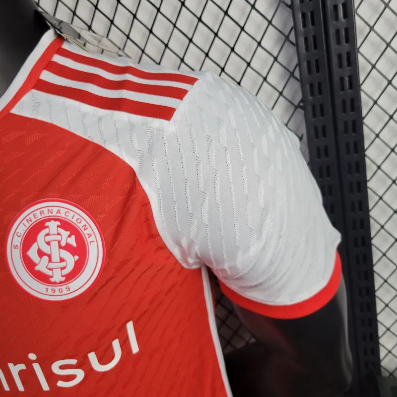 Camisa Internacional Masculino Jogador 2024  Adidas - Vermelha e Branca