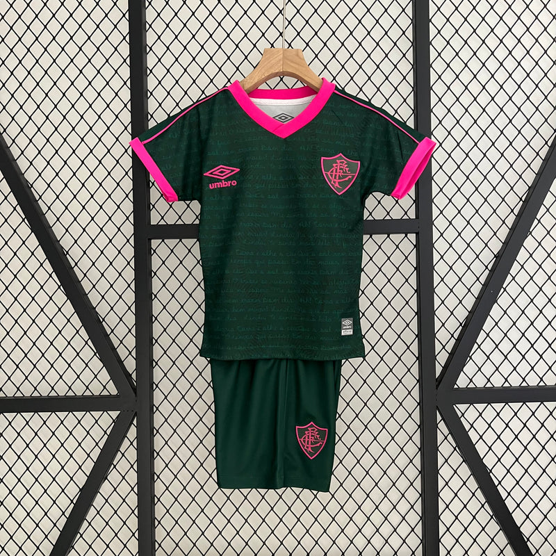 Kit Infantil Fluminense III 23/24 Umbro - Verde