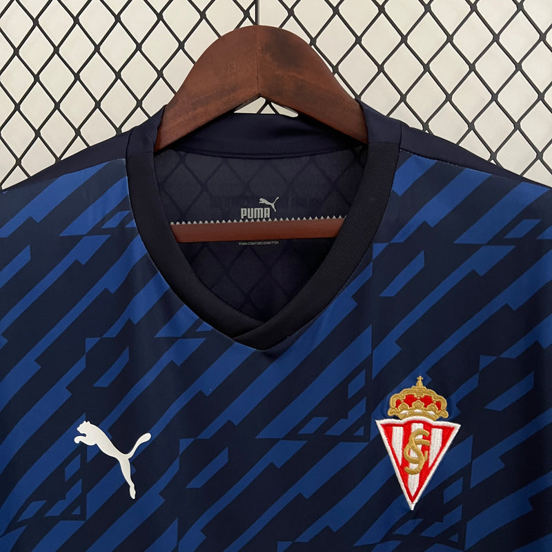 Camisa Sporting Gijón III 23/24 Puma - Azul